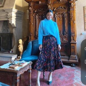 Ann Taylor pleated skirt